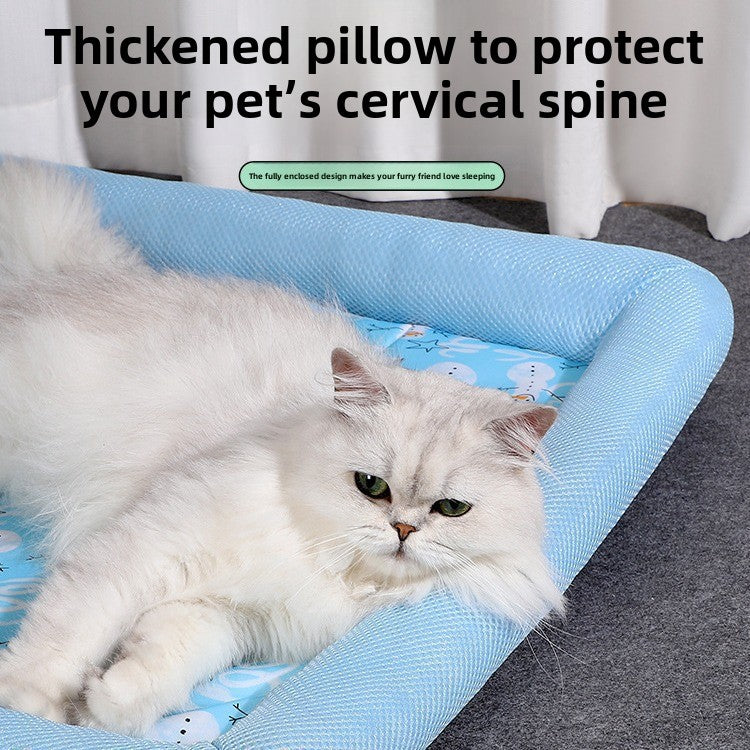 Universal AllSeason Pet Cool Nest Internet Celebrity Bed Mat for Small Medium Dogs Cats