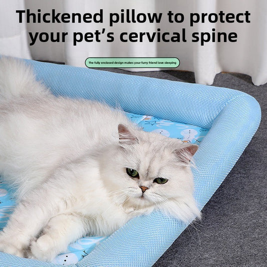 Universal AllSeason Pet Cool Nest Internet Celebrity Bed Mat for Small Medium Dogs Cats