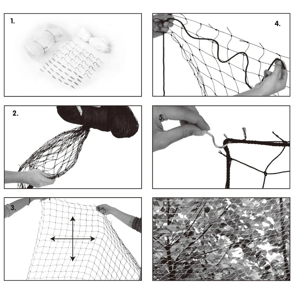 Multi-size Cat Netting Pet Guard Anti-fall Solution for Balcony Window and Stairs