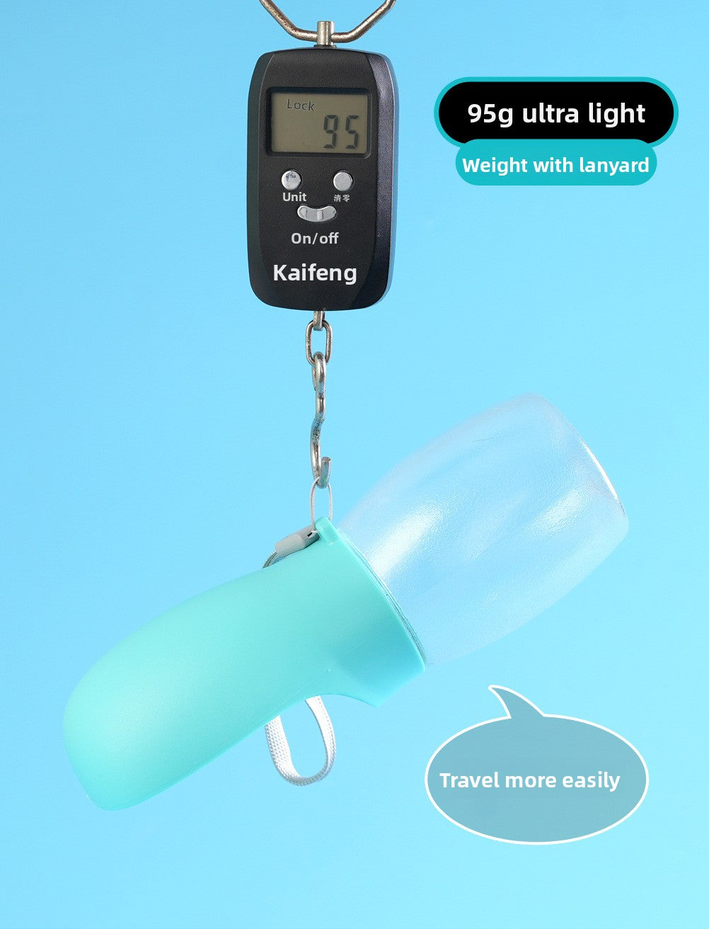 Portable Pet Water Bottle for Dogs and Cats Leak Proof Outdoor Travel Water Dispenser with Foldable Bowl