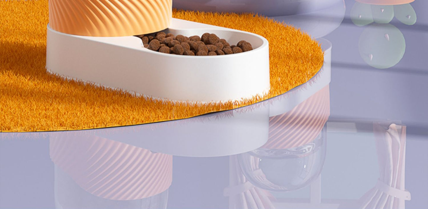 Automatic Cat Water Fountain 2L Large Capacity Quiet USB Powered Pet Water Dispenser for Cats Dogs with LED Light and Water Level Indicator