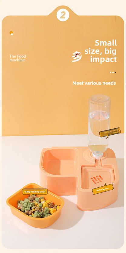 New Cat Food Set: Auto Feeding Bowl Drinking Device & Neck Protection Wholesale