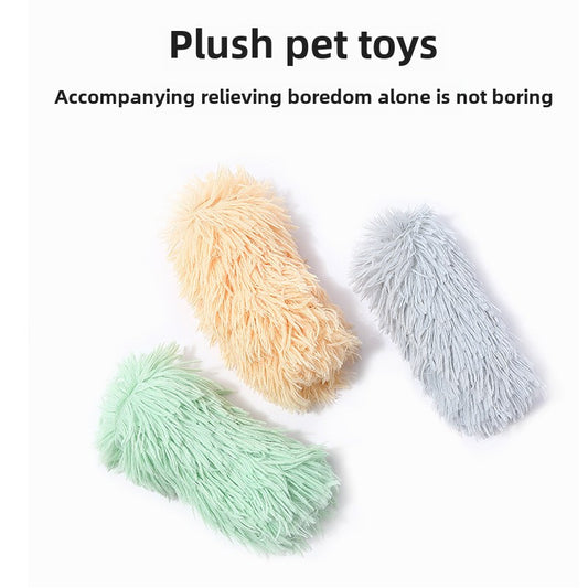 Pet Interactive Play Toy with Catnip and Crinkle Paper