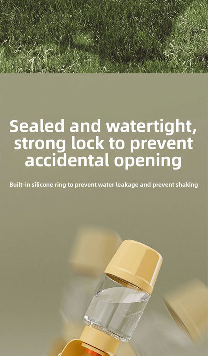 Leakproof Portable Dog Water Bottle Outdoor Travel Water Dispenser with Collapsible Bowl for Dogs On The Go Walking Hiking Camping and Travel