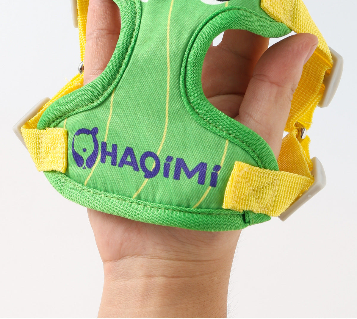 Big Eyes Cute Dog Harness and Leash Set Anti Escape Reflective Adjustable Chest Strap for Small Dogs Outdoor Travel Walking