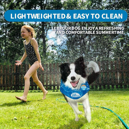 Multiple Sizes Pet Ice Neckband for Summer Anti-Sunstroke Cold Triangle Scarf