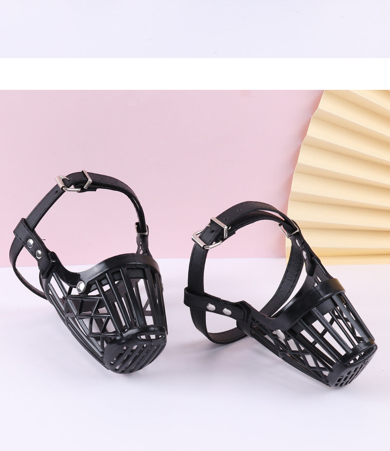 Anti Bite Soft Plastic Large Dog Muzzle Breathable Mesh for Golden Retrievers