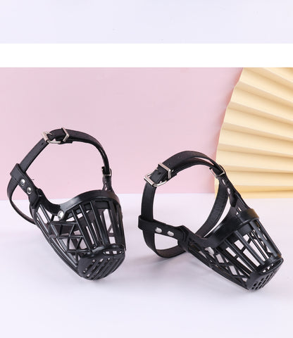 Anti Bite Soft Plastic Large Dog Muzzle Breathable Mesh for Golden Retrievers