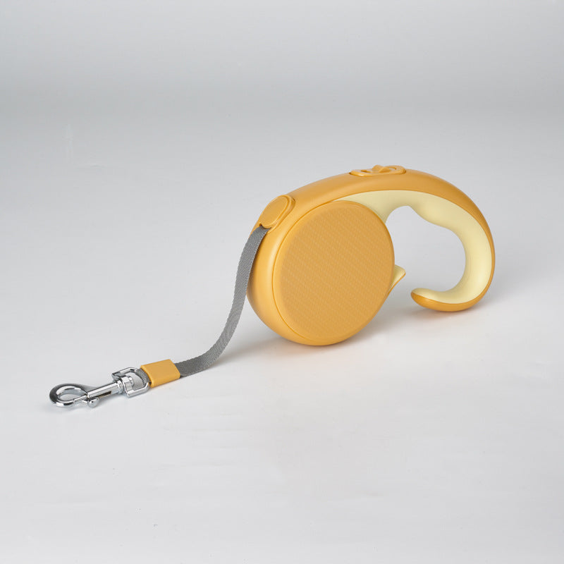 Retractable Dog Leash 16 FT Strong Nylon Rope with Anti Slip Handle Safety Lock for Medium Large Dogs and Cats Walking Running