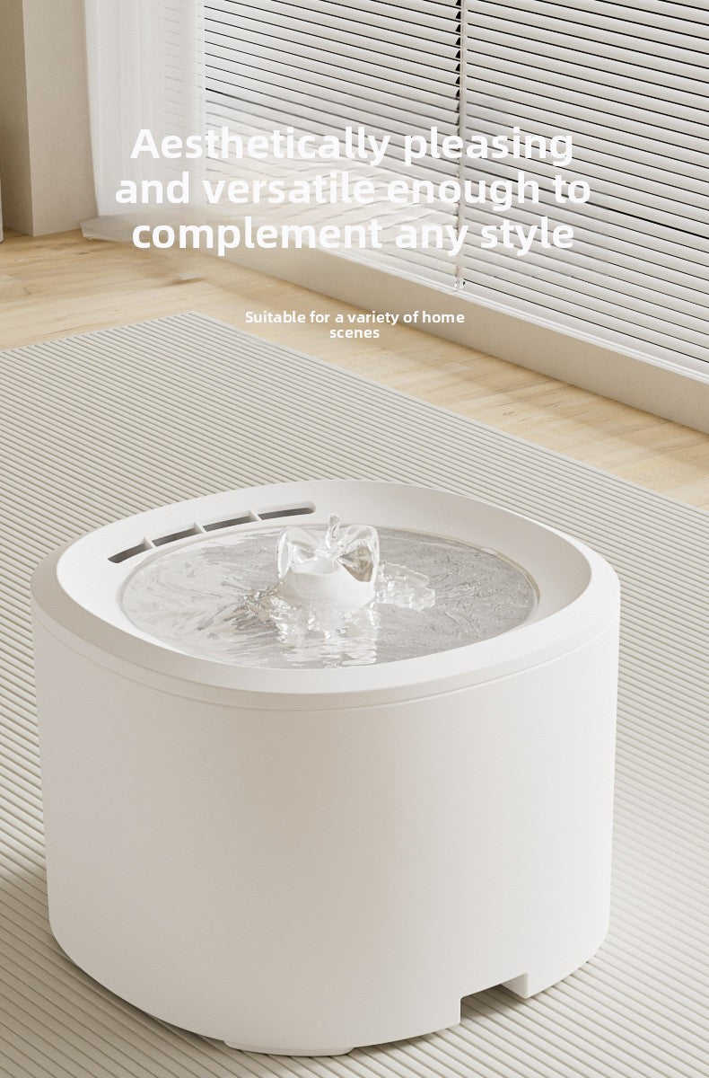 Upgraded Cat Water Fountain Automatic Flowing Water Dispenser with 3 Filters for Cats Dogs and Small Pets Plug in USB Pet Supplies