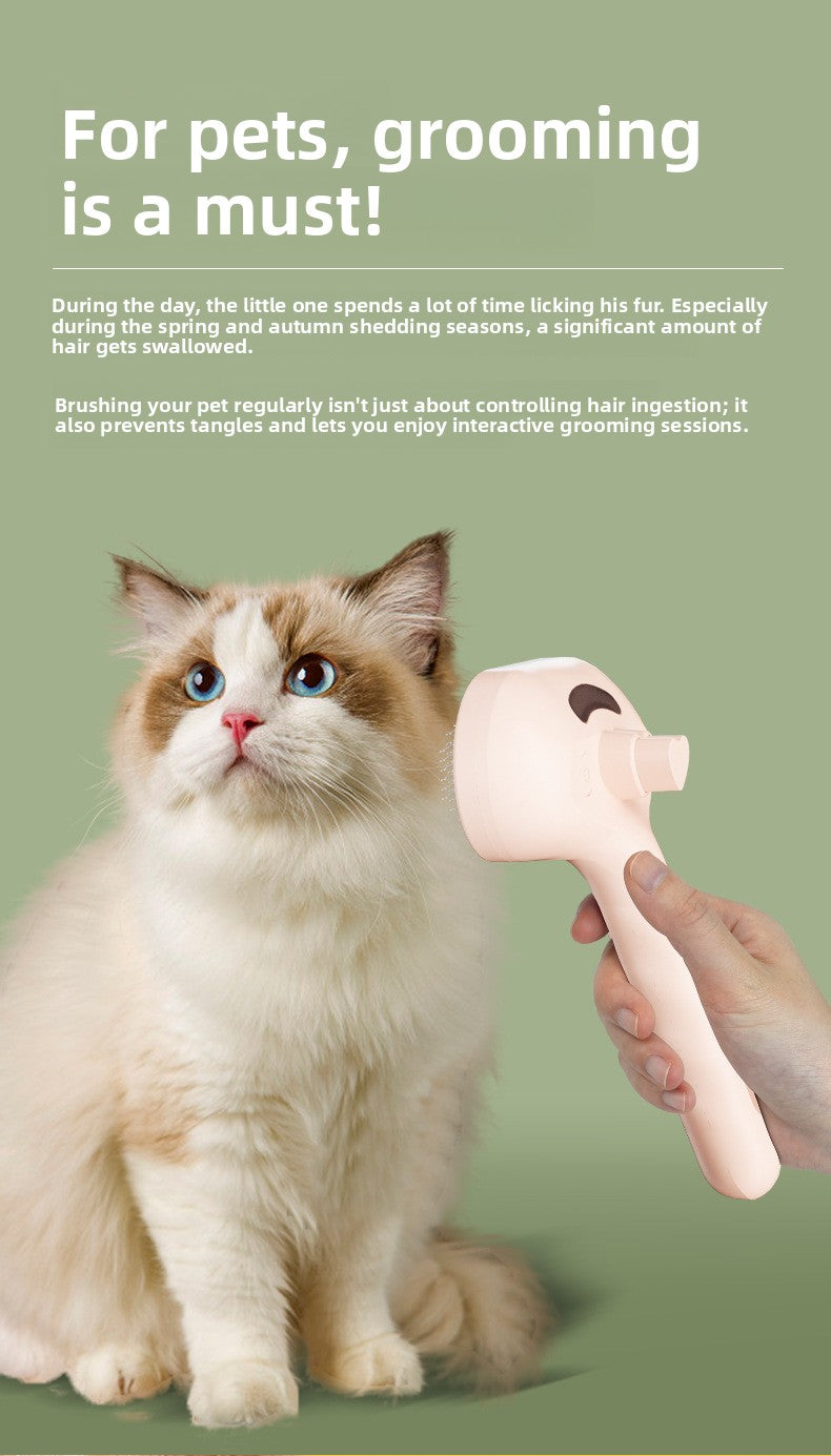 Cat Dog Grooming Comb Spray Non Flying Hair Pet Tool