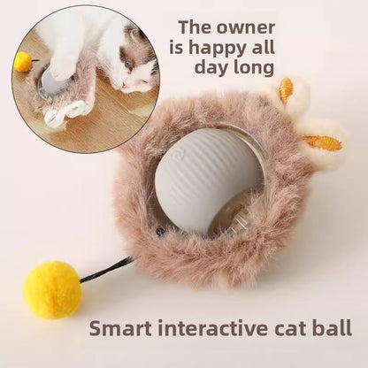Cat Toy Sound Gravity Pet Cat Intelligent Teasing Cat Toy Ball Relieve Boredom Rolling