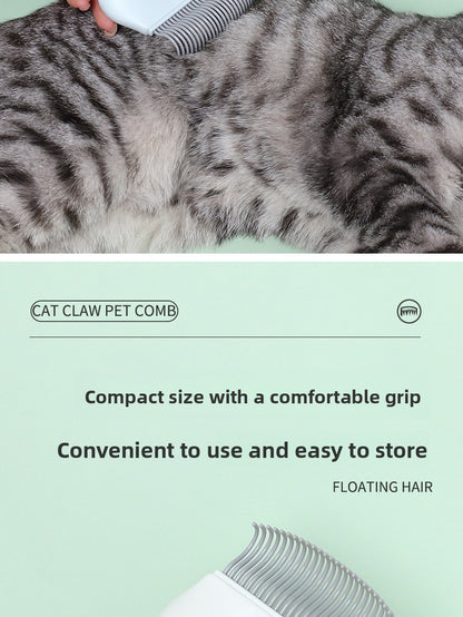 Pet Supplies New Style Shell Comb for Cat Grooming Massage