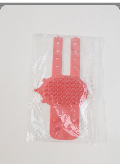 Cat Soft Rubber Corner Table Scratcher with Itch Relief Massage