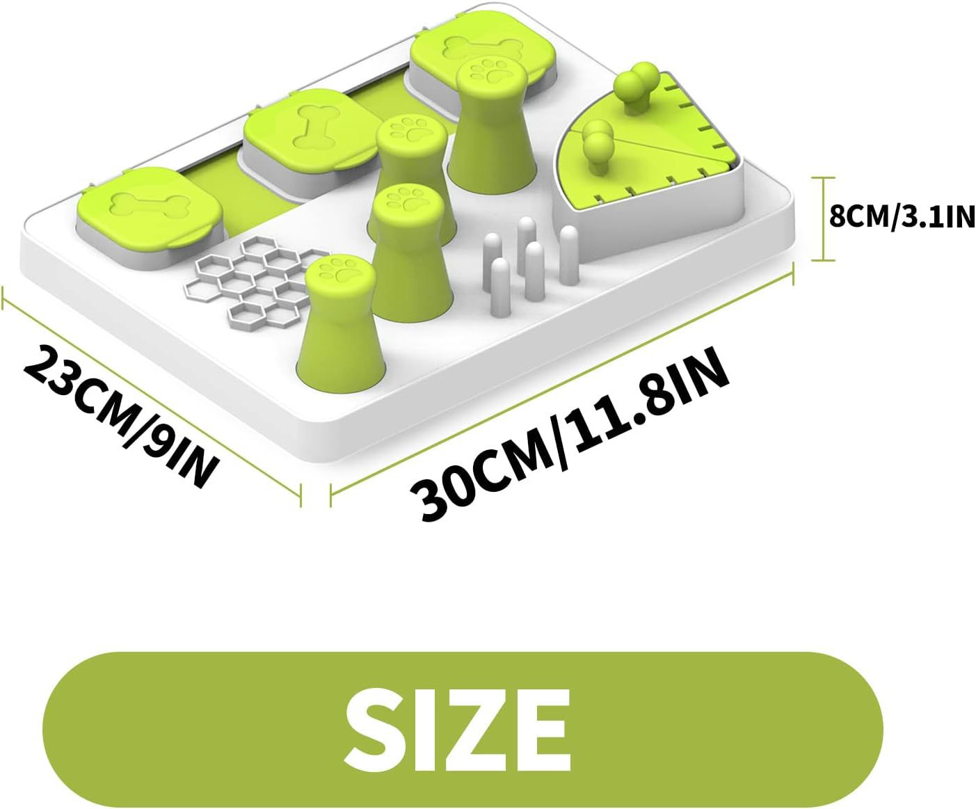 Pet Slow Feeder Puzzle Toy for Dog Intelligence Training