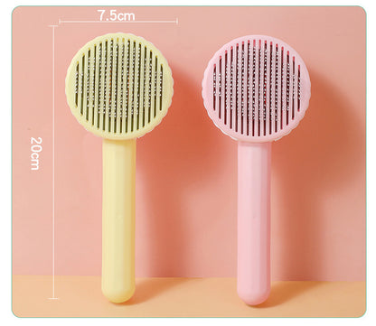 Pet Grooming Brush Massaging Hair Removal Comb for Cats