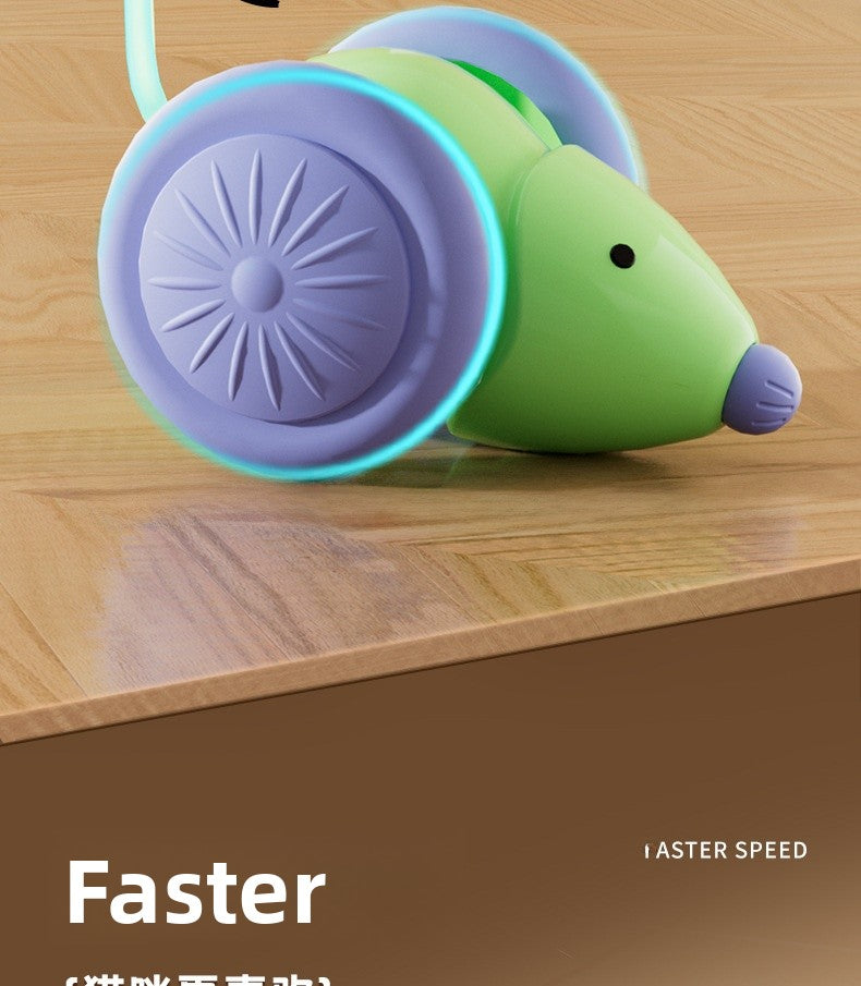 Automatic Rolling Cat Ball Toy Self Entertainment Pet Supplies for Indoor Cats Dogs Teaser Ball with Catnip Boredom Relief Interactive Kitten Toys