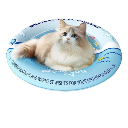 Dog Cat Ice Cool Mat Pad Summer Sleeping Floor Cooling Supplies Nest
