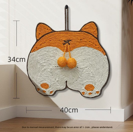 Durable Hanging Cat Scratching Board Pad Multiple Styles Anti Scratch Furniture Protector Interactive Pet Toy for Indoor Cats