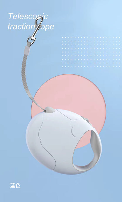 Automatic Retractable EggShape Leash for Effortless Dog Walks
