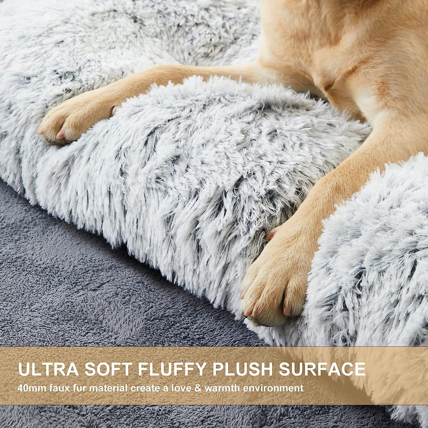 Thickened Fleece-lined Pet Bed for Small Pets