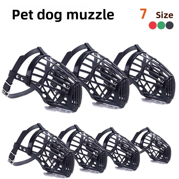 Anti Bite Soft Plastic Large Dog Muzzle Breathable Mesh for Golden Retrievers