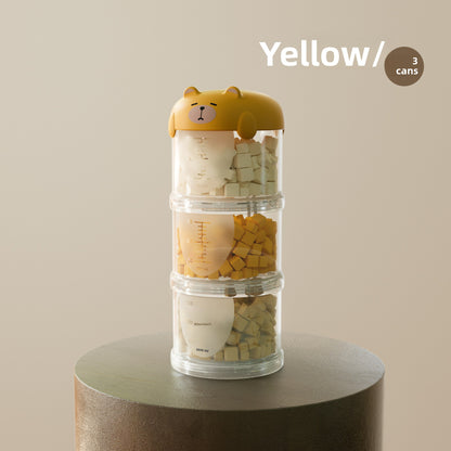 Portable Cat Snack Sealed Box Universal Pet Food Storage Moisture Proof Dispensing Canister