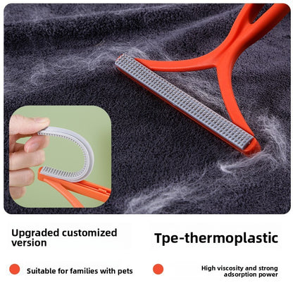 Pet Hair Scraper for Cat Dog Carpet Cleaner Magic Sticky Hair Remover Brush