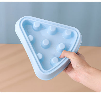 Interactive Puzzle Feeder Bowl Large Size Slow Feed Dog Bowl Anti Gulping Choking Cartoon Pizza Design Fun Pet Supplies for Dogs Cats