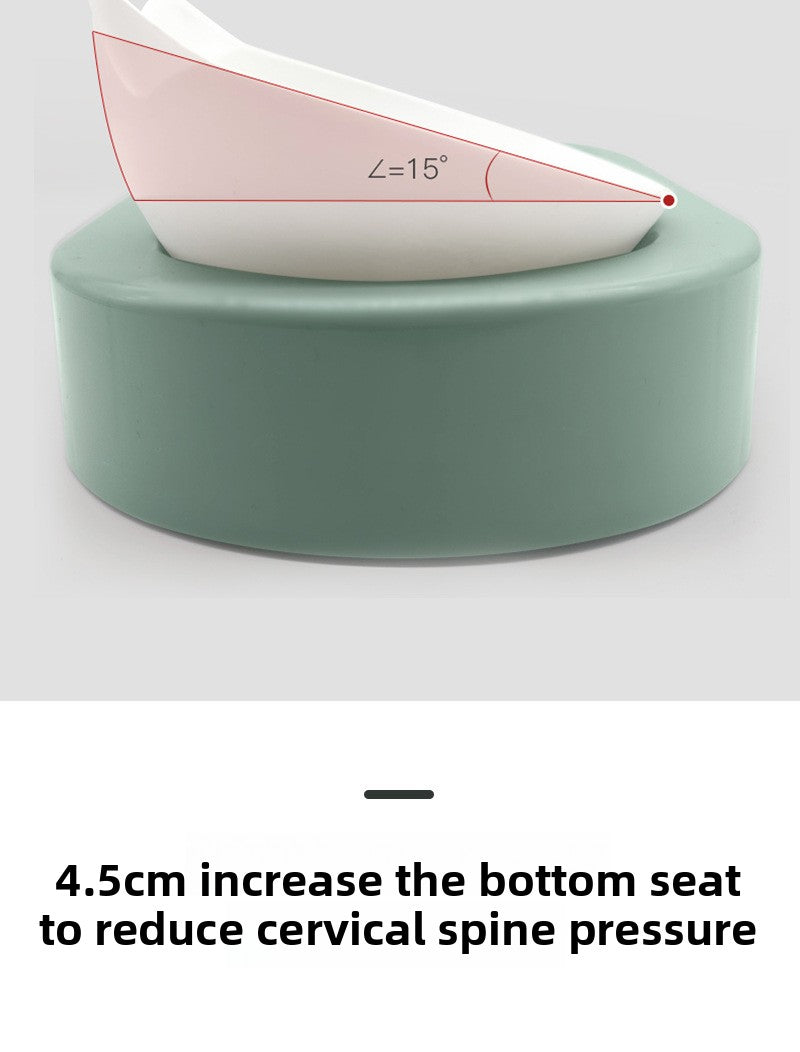 Slanted Neck Protection Automatic Water Refill Pet Bowl for Cats