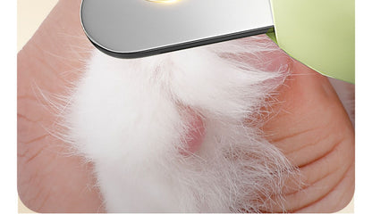 Beginner Friendly Cat Dog Nail Clipper with Light and Bloodline Indicator