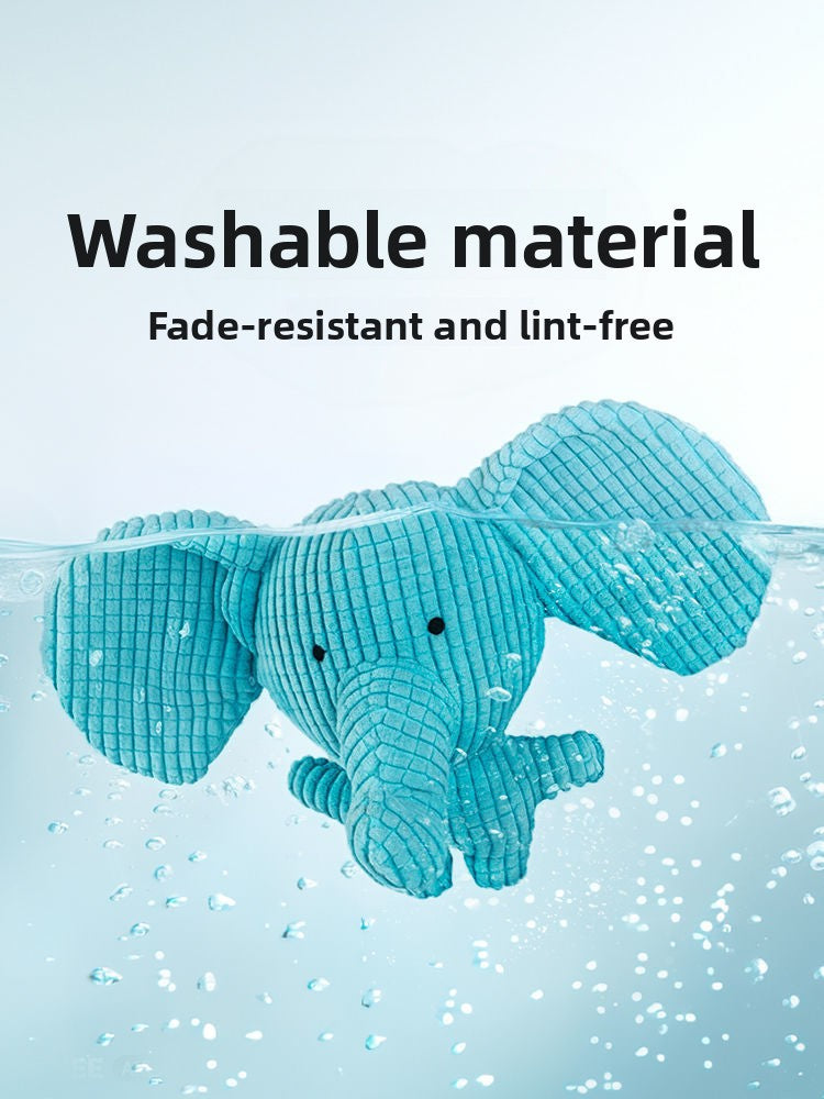 Durable Charging Duck Chew Teething Plush Elephant Pet Donkey Toy