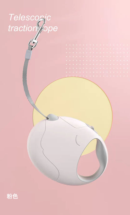 Automatic Retractable EggShape Leash for Effortless Dog Walks