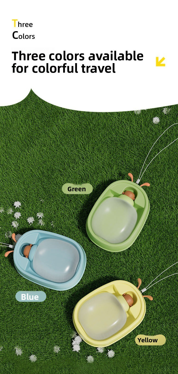 Portable Pet Water Cup Little Bug Outdoor Large Capacity Dog Bottle