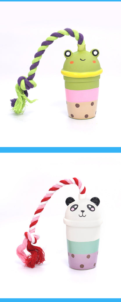 Interactive Dog Toys with Squeaky Sound Chew Durable for Small and Medium Dogs Self Entertainment Toy to Relieve Boredom Exhaust Energy Pet Chew Supplies