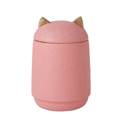 Urne funéraire pour petits chiens et chats, coffret souvenir pour cendres avec motif d'empreinte de patte gravée 