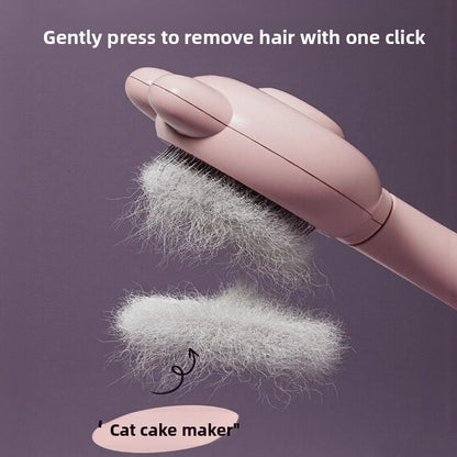 Professional Cat Grooming Brush for Shedding Floating Hair Remover Deshedding Comb for Cats and Dogs Pet Cleaning Supplies Detangling Tool