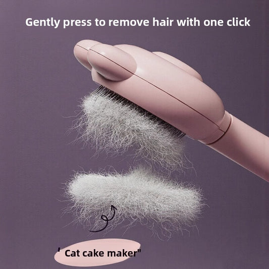 Professional Cat Grooming Brush for Shedding Floating Hair Remover Deshedding Comb for Cats and Dogs Pet Cleaning Supplies Detangling Tool