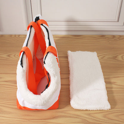 Portable Pet Carrier Bag for Small Dogs and Cats Outdoor Travel with Head Out Design All Season Comfort Shoulder Handbag