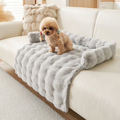 Premium Thickened Pet Sofa Cushion Non-Slip Dog Bed Cat Bed Washable Anti Scratch Furniture Protector for Large Medium Dogs Cats