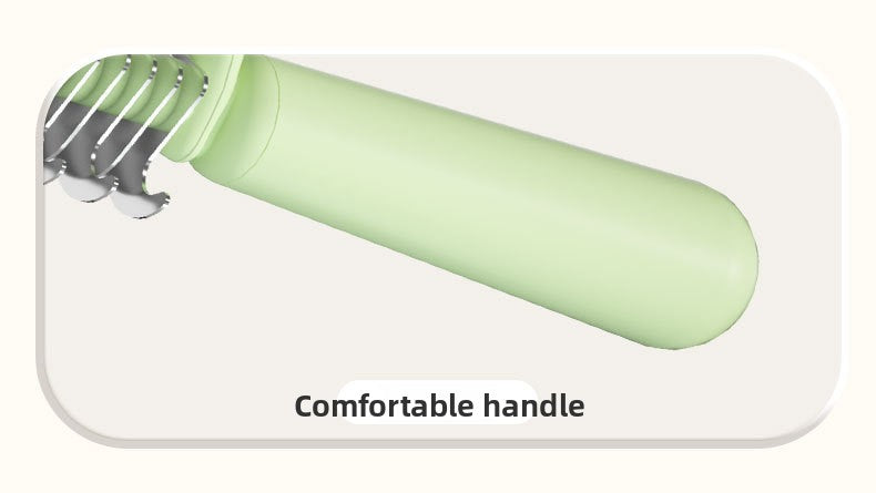 Double Sided Cat Comb for Shedding Small Dinosaur Cute Design Pet Grooming Brush Massage Knot Comb Macaron Colors Long Hair Short Hair