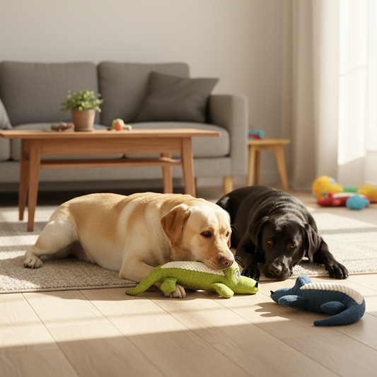 Pet Supplies Dog Plush Toy Durable Pet Toy Realistic Crocodile Sound Dog Toy