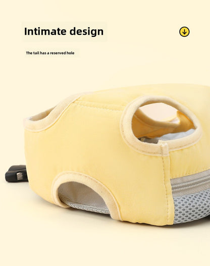 Pet Supplies Cat Bag Diaper Bag Portable Dog Backpack Chest Strap Breathable Pet Backpack