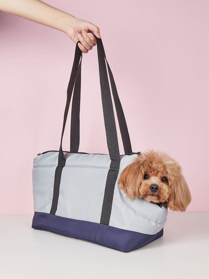 Portable Pet Carrier Bag for Small Dogs and Cats Outdoor Travel with Head Out Design All Season Comfort Shoulder Handbag