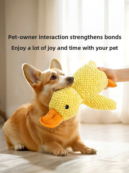 Durable Charging Duck Chew Teething Plush Elephant Pet Donkey Toy