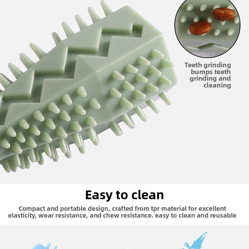 Pet Hexagonal Chew Stick Toy Durable Dog Cat Boredom Relief Supplies