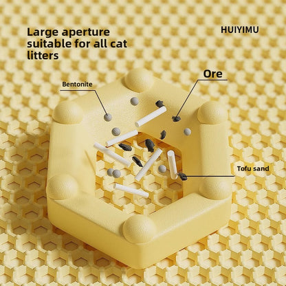 Extra Large Cat Litter Mat Heavy Duty Anti Tracking Litter Box Mat with Low Profile Edge Non Slip Bottom for Kitty Litter Containment