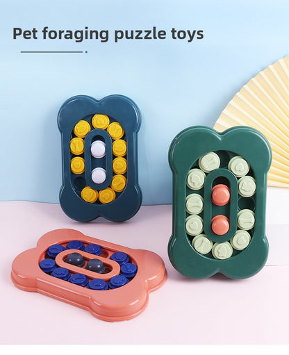 Pet Supplies Bone-Shaped Slow Feeder Intelligence Toy