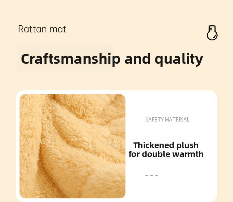 Electric Heating Pad for Cats and Dogs Waterproof Pet Warmer Mat Thermostat Control Ultra Soft Fleece Winter Bed for Puppy Kitten