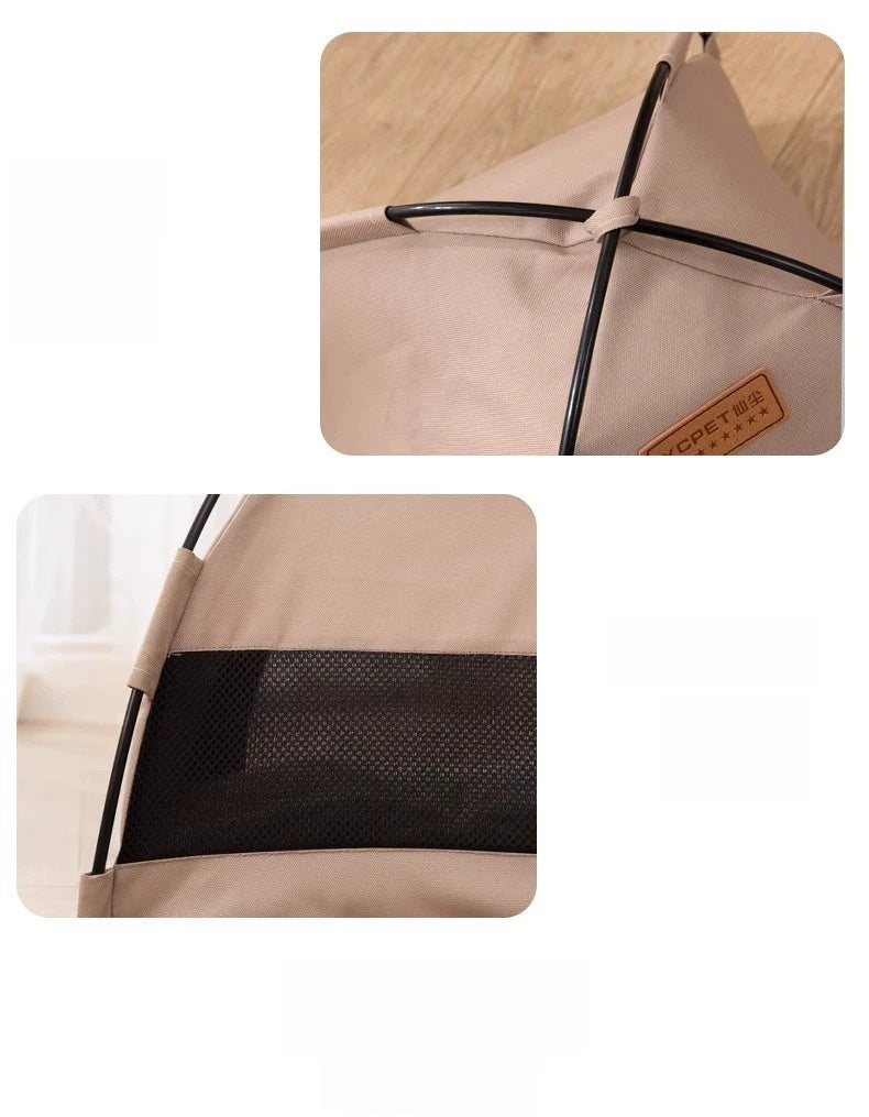 New Cat Tent Enclosed Foldable Oxford Cloth Cat House Dog House